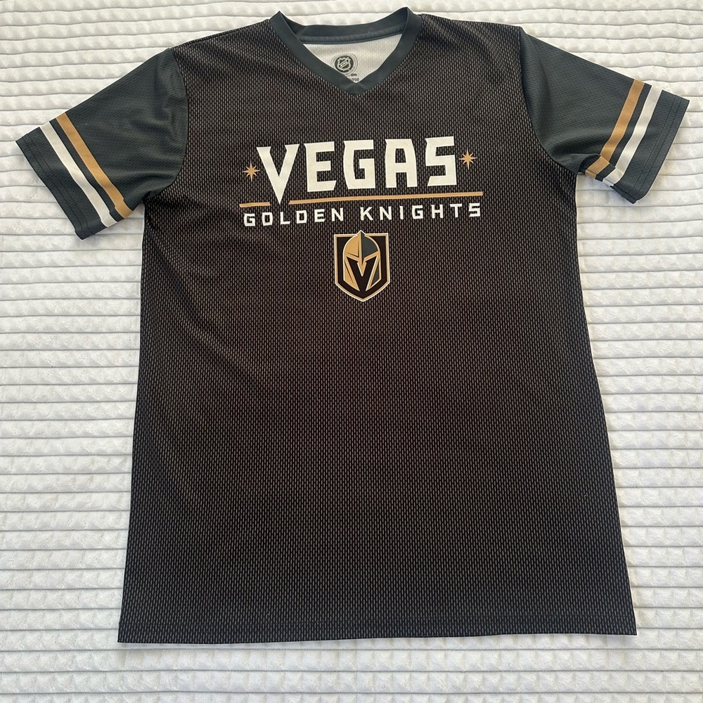 NHL Vegas Golden Knights Black and Gold Jersey